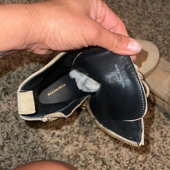 All Saints Canvas/Suede Beth Boot in Sand
Women's Size 40 - Picture 10 of 12